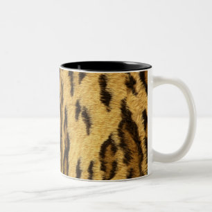 Caneca De Café Em Dois Tons tigre