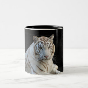 Caneca De Café Em Dois Tons Tigre