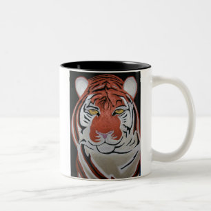 CANECA DE CAFÉ EM DOIS TONS TIGRE