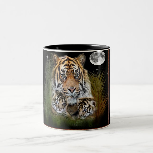 Caneca De Café Em Dois Tons Tigre (Centro)