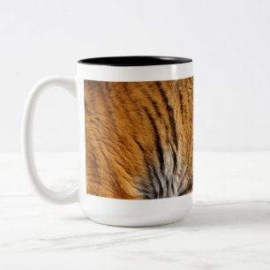 Caneca De Café Em Dois Tons Tigre-Stripes-Big Cat Wildlife