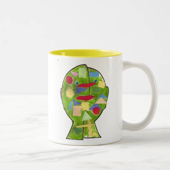 Caneca De Café Em Dois Tons Tinger (pm) - Mitch M (Direita)