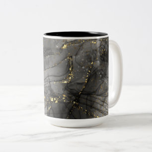 Caneca De Café Em Dois Tons Tinta Álcool Coffee De Dois Tons