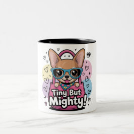 Caneca De Café Em Dois Tons Tiny but Mighty