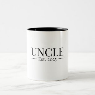 Caneca De Café Em Dois Tons Tio Estabelecido 2025
