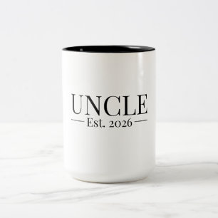 Caneca De Café Em Dois Tons Tio Estabelecido 2026