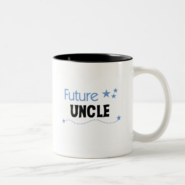 Caneca De Café Em Dois Tons Tio T-shirts e presentes (Direita)