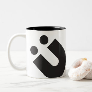 Caneca De Café Em Dois Tons TIP(O) Criação: Umlaut Ü