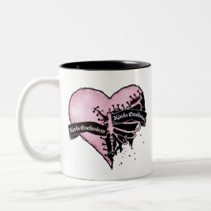 Caneca De Café Em Dois Tons Tipo Emocional