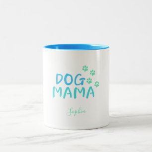 Caneca De Café Em Dois Tons Tipografia da Mama Coca-Cola