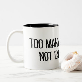 Caneca De Café Em Dois Tons Tipografia de Amante de Gato Sarcástico