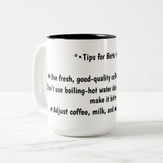 Caneca De Café Em Dois Tons Tips for coffee