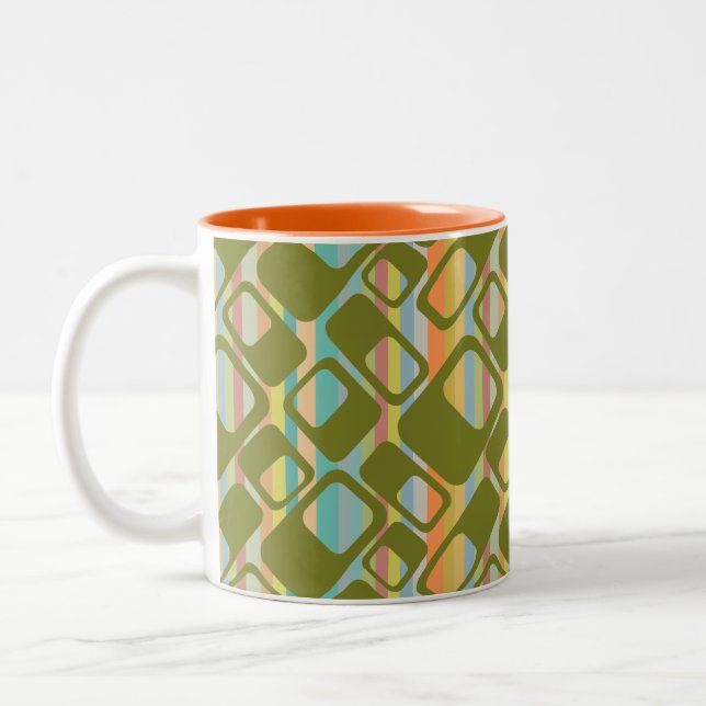 Caneca De Café Em Dois Tons Tiras MCM (Esquerda)