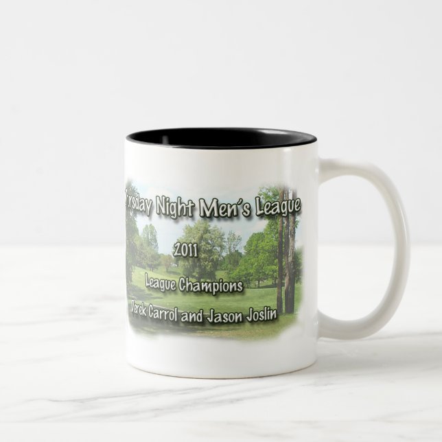 Caneca De Café Em Dois Tons TNML. 2011 campeões Derek (Direita)