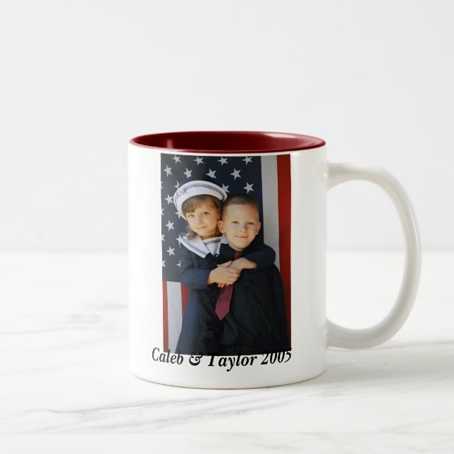 Caneca De Café Em Dois Tons Toda americano (Direita)