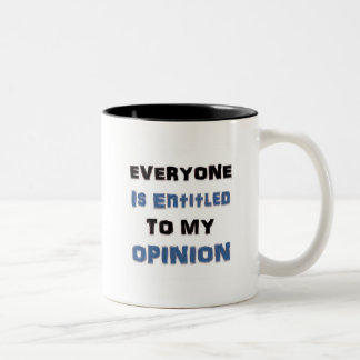 Caneca De Café Em Dois Tons Todos é autorizado a minha opinião