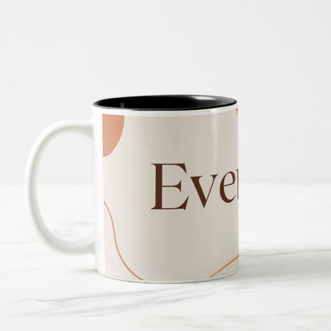 Caneca De Café Em Dois Tons Todos os dias (Esquerda)