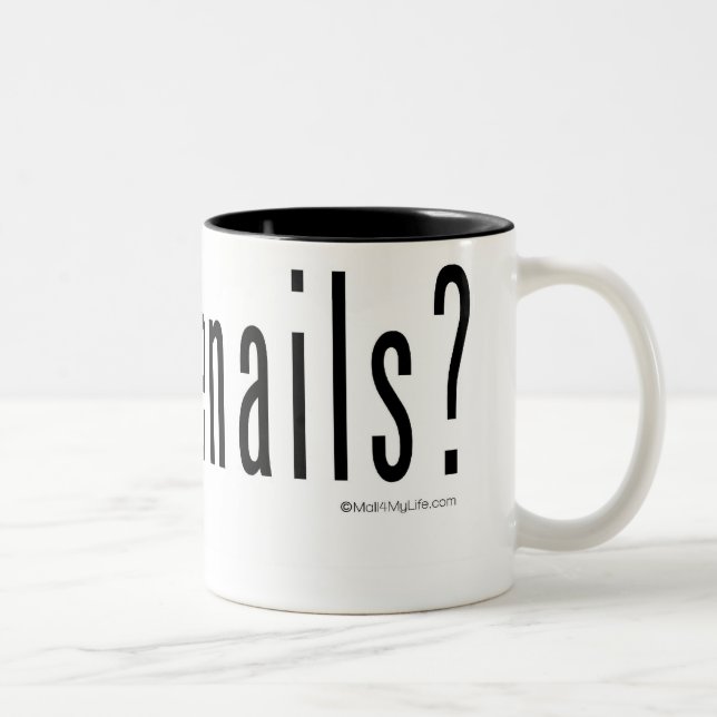 Caneca De Café Em Dois Tons Toenails obtidos? (Direita)