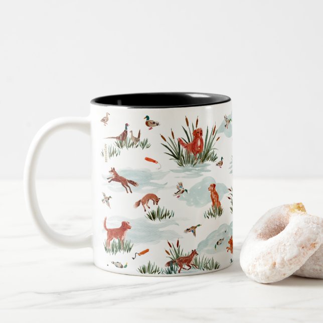 CANECA DE CAFÉ EM DOIS TONS TOLLERS (Com Donut)