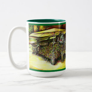 Caneca De Café Em Dois Tons Tomada de Posse de Optices