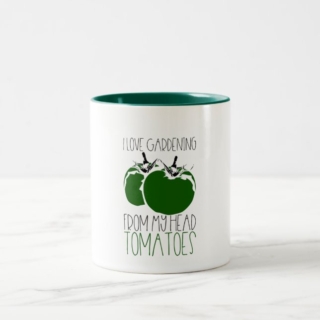 Caneca De Café Em Dois Tons Tomates de Jardim (Centro)