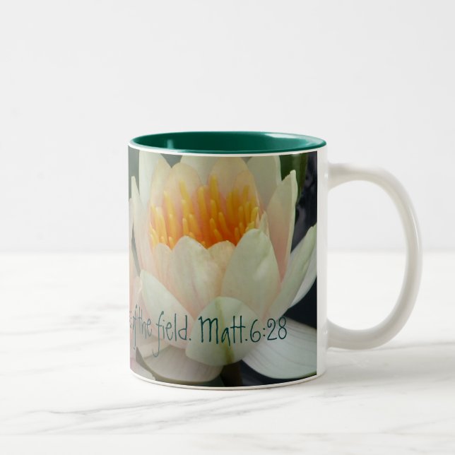 Caneca De Café Em Dois Tons Tome uma lição… (Direita)