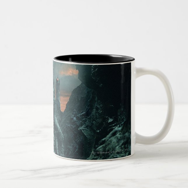 Caneca De Café Em Dois Tons Torre de Orthanc (Direita)