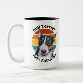 Caneca De Café Em Dois Tons Touro Terrier Coffee Coffee Mug