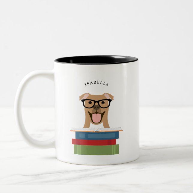 Caneca De Café Em Dois Tons Touro-Touro (Esquerda)
