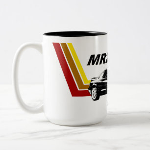 Caneca De Café Em Dois Tons Toyota MR2, Taming do Twisties Mug