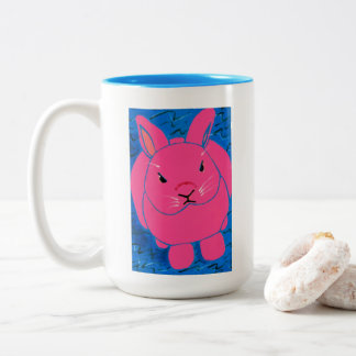 Caneca De Café Em Dois Tons TPIO "Não vou organizar sua conferência" Bunny