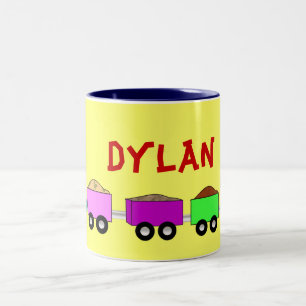 Caneca De Café Em Dois Tons Train Mug - personalizado