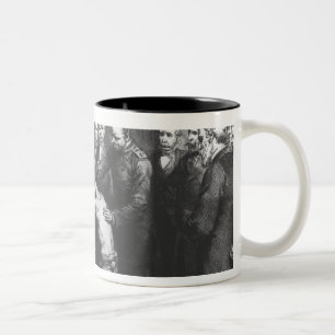 Caneca De Café Em Dois Tons Tratamento do Dr. Koch para o consumo