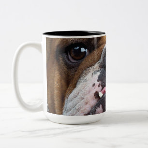 Caneca De Café Em Dois Tons Travesseiro decorativo Inglês