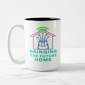 Caneca De Café Em Dois Tons Trazendo o Futuro para Casa