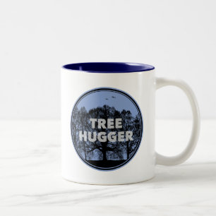 Caneca De Café Em Dois Tons Tree Hugger