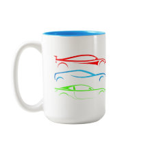 Três Carros Desportivos