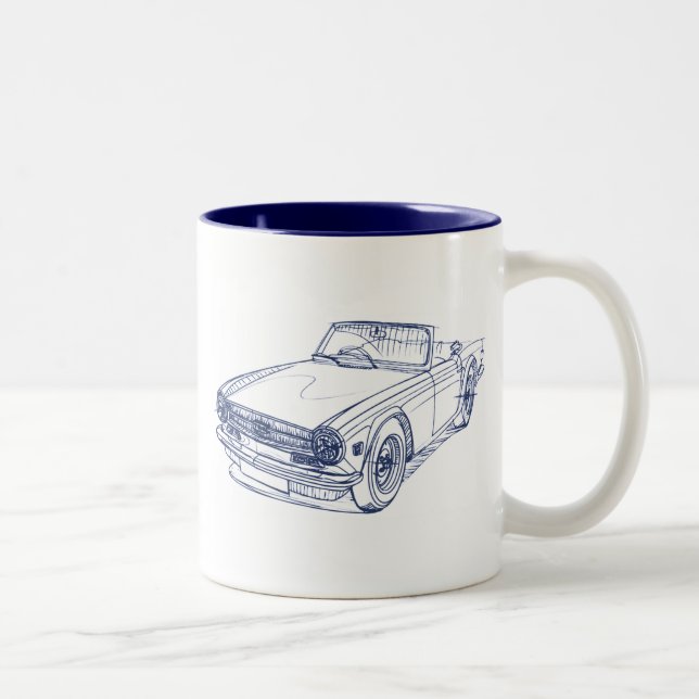 Caneca De Café Em Dois Tons Tri TR6 (Direita)