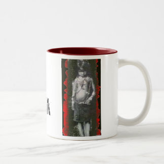 CANECA DE CAFÉ EM DOIS TONS TRIBAL
