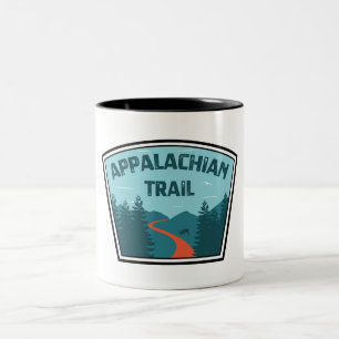 Caneca De Café Em Dois Tons Trilha Appalachian