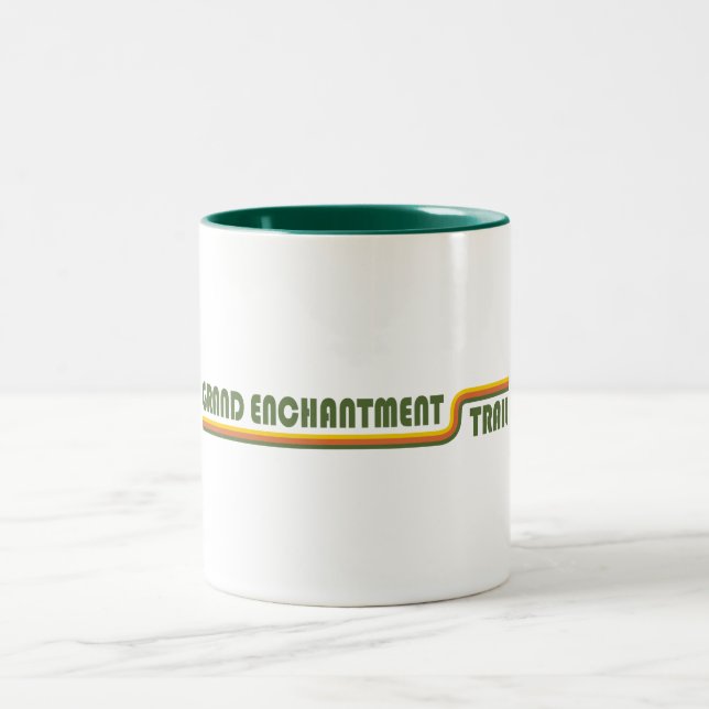 Caneca De Café Em Dois Tons Trilha da Grande Magia (Centro)