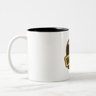 Caneca De Café Em Dois Tons Trilha de Biqueio de Montanha WFSP, Louisiana