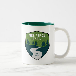 Caneca De Café Em Dois Tons Trilha de Perce Nez
