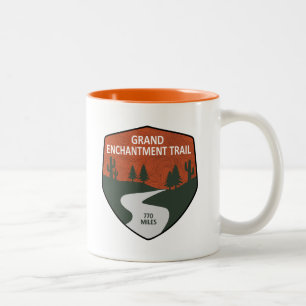 Caneca De Café Em Dois Tons Trilha do Grande Encantamento