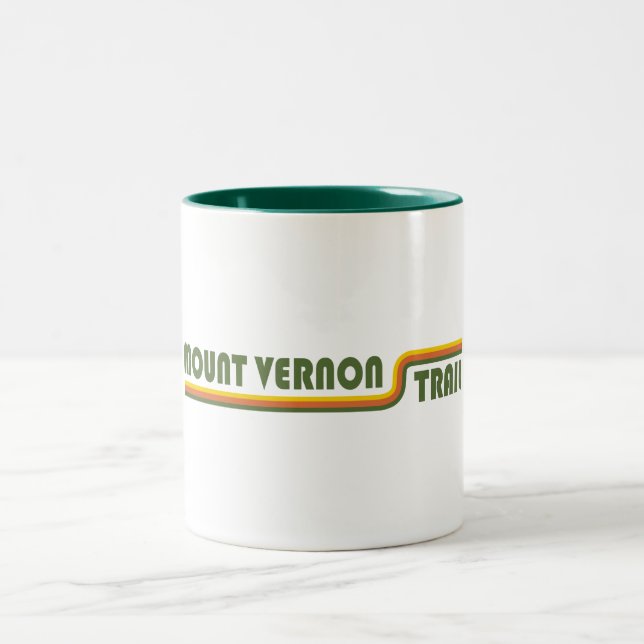 Caneca De Café Em Dois Tons Trilha do Monte Vernon (Centro)