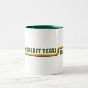 Caneca De Café Em Dois Tons Trilha do Nordeste do Texas
