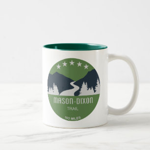 Caneca De Café Em Dois Tons Trilha Mason-Dixon