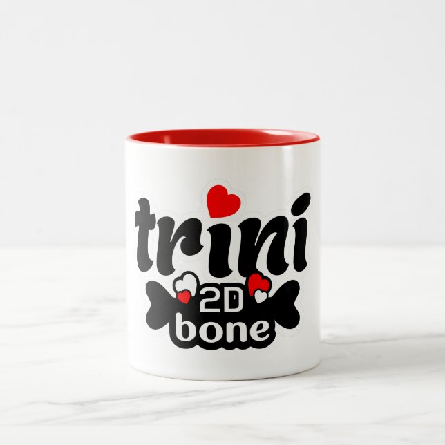 Caneca De Café Em Dois Tons Trini 2D Osso (Centro)