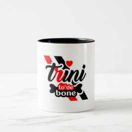 Caneca De Café Em Dois Tons Trini Para De Osso