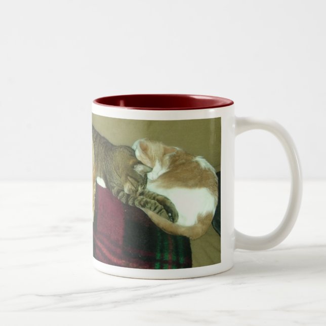 Caneca De Café Em Dois Tons trio napping (Direita)
